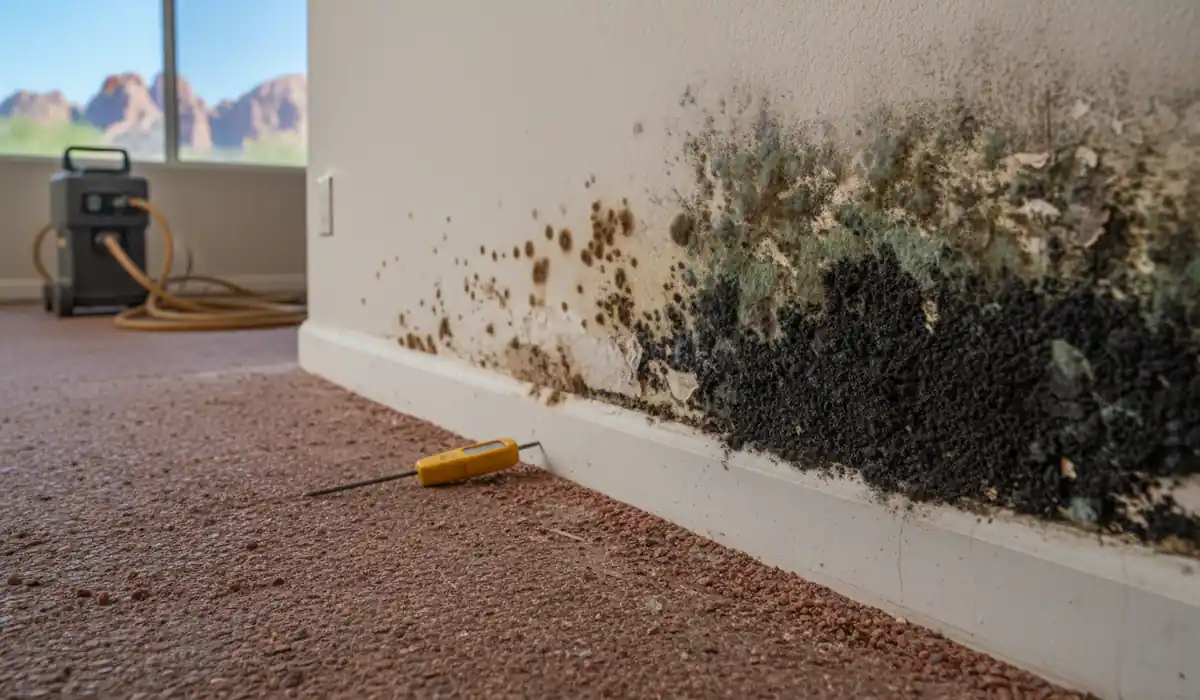 How Fast Does Mold Grow After Water Damage in Tempe?
